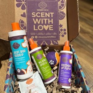 Scentsy Pet Care Set - Blue, Green, Purple